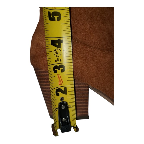 My Soft Suede Tan Knee-High Boots - Picture 7 of 12